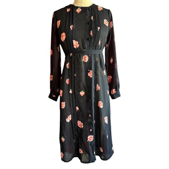 Cora's Closet Dresses & Skirts - Cora’s Closet Vintage 70’s Sheer Dress Size 8P